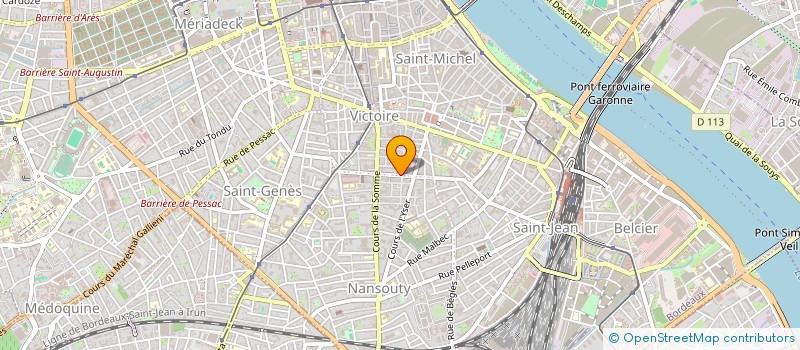 localisation de l'entreprise MADAME ELEA MONDORY  BORDEAUX