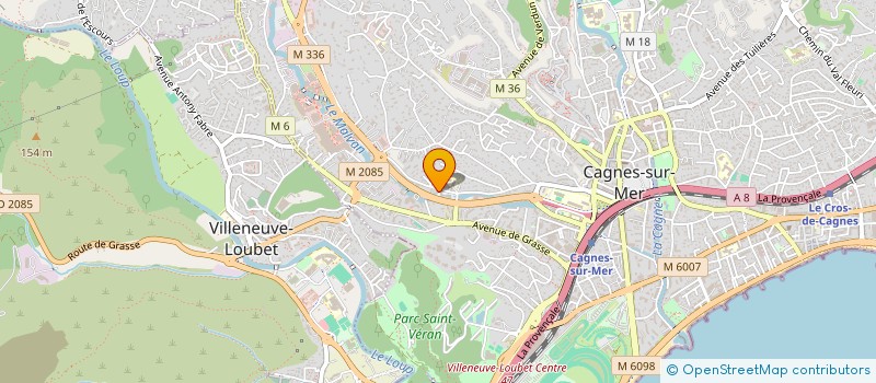 localisation de l'entreprise MADAME ELEA MURRIS PINO à CAGNES-SUR-MER