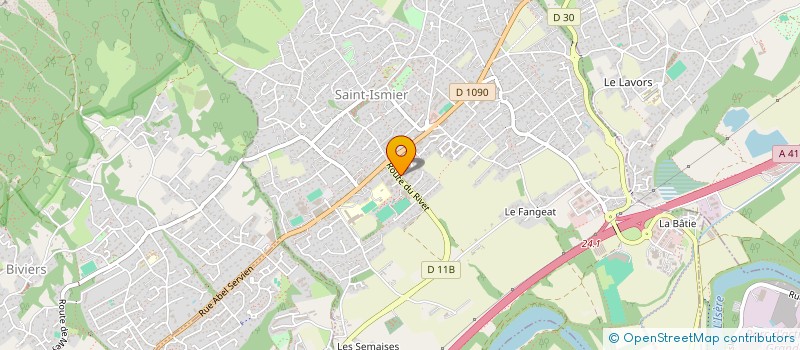 localisation de l'entreprise MADAME ELEA PREZEL à SAINT-ISMIER