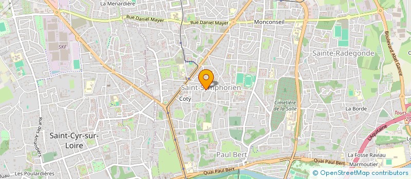 localisation de l'entreprise MADAME ELEA ROCHE  TOURS