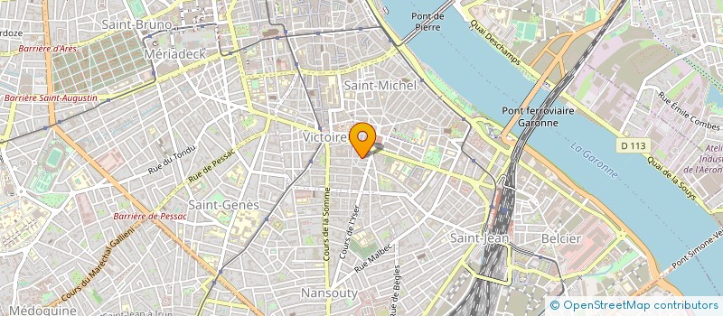 localisation de l'entreprise MADAME ELEA VANG à BORDEAUX