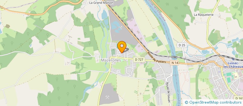 localisation de l'entreprise MADAME ELEANA GUYEN  MAZEROLLES