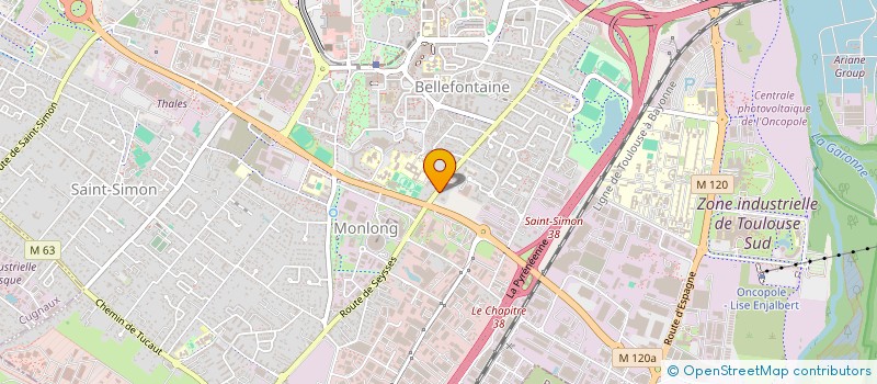 localisation de l'entreprise MADAME ELEANA HOCQUET à TOULOUSE