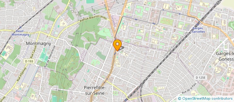 localisation de l'entreprise MADAME ELEANN KWATE  PIERREFITTE-SUR-SEINE