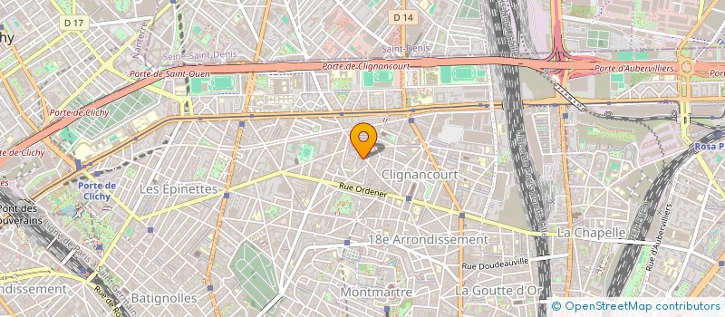 localisation de l'entreprise MADAME ELEANOR DODSON  PARIS