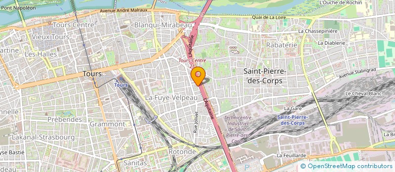 localisation de l'entreprise MADAME ELEANOR LALEU  TOURS