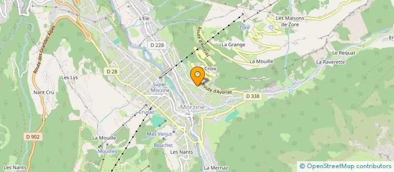 localisation de l'entreprise MADAME ELEANOR MATHER à MORZINE