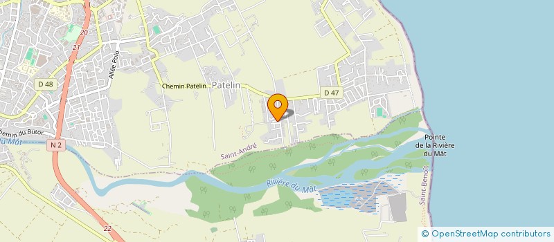 localisation de l'entreprise MADAME ELEIA BOYER  SAINT-ANDRE