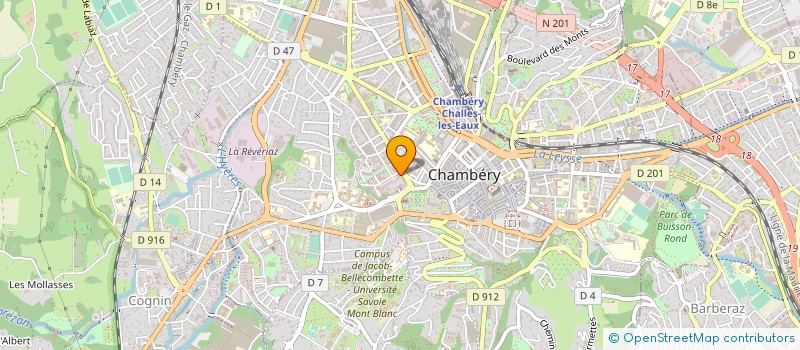 localisation de l'entreprise MADAME ELEN AVAGYAN à CHAMBERY