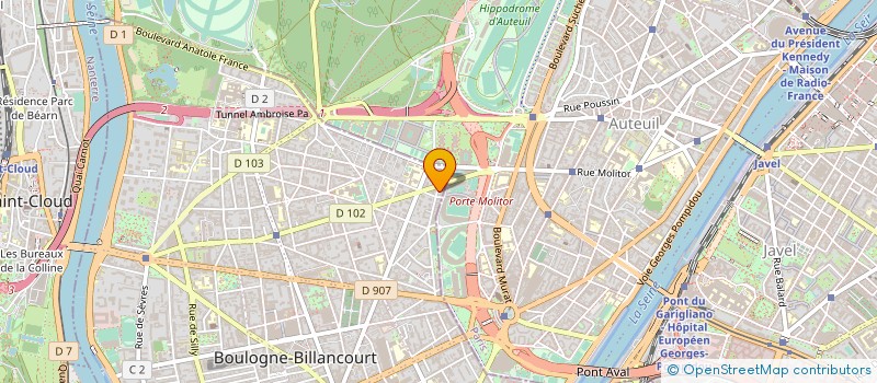 localisation de l'entreprise MADAME ELEN DOSIA à BOULOGNE-BILLANCOURT