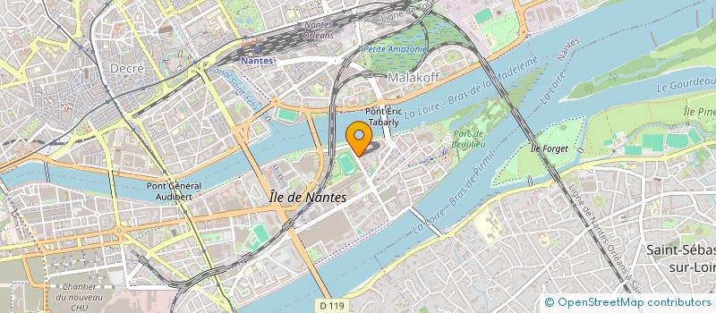 localisation de l'entreprise MADAME ELEN FROGER  NANTES