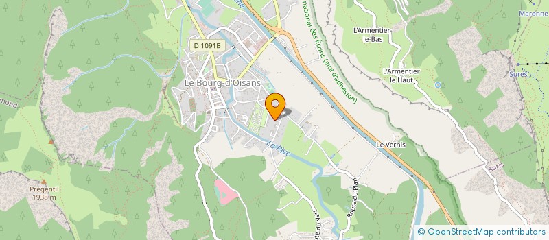 localisation de l'entreprise MADAME ELENA AGUILAR à LE BOURG D'OISANS
