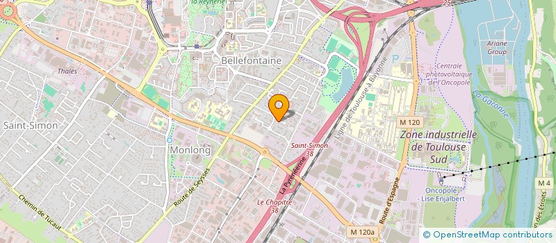 localisation de l'entreprise MADAME ELENA ALBU à TOULOUSE