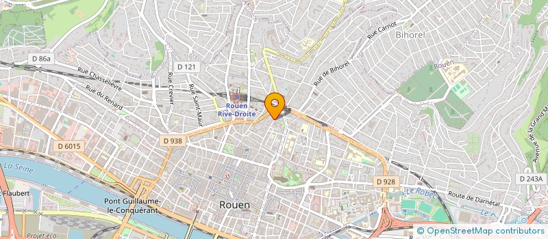 localisation de l'entreprise MADAME ELENA ALEKHINA  ROUEN