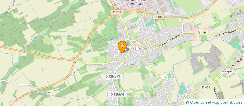 localisation de l'entreprise MADAME ELENA ANANOAE  HESINGUE