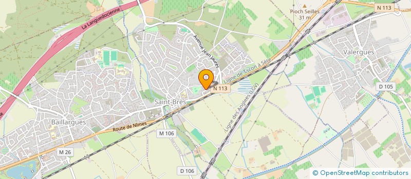 localisation de l'entreprise MADAME ELENA-ANDREEA IVLEV  SAINT-BRES