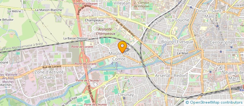 localisation de l'entreprise MADAME ELENA ANDRIAN  RENNES