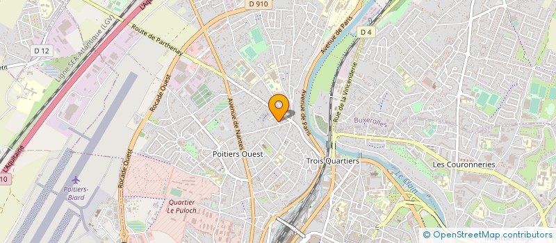 localisation de l'entreprise MADAME ELENA ARFAOUI  POITIERS