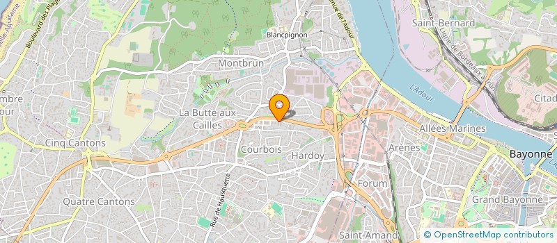 localisation de l'entreprise MADAME ELENA ARRIETA à ANGLET