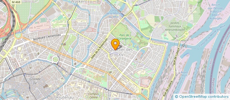 localisation de l'entreprise MADAME ELENA BABICH à STRASBOURG