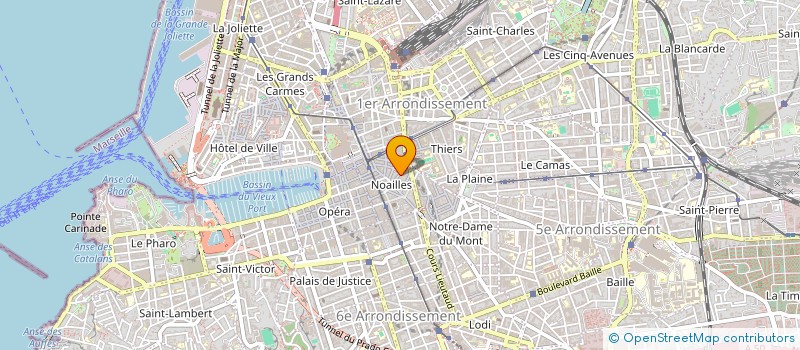 localisation de l'entreprise MADAME ELENA BISERNA à MARSEILLE