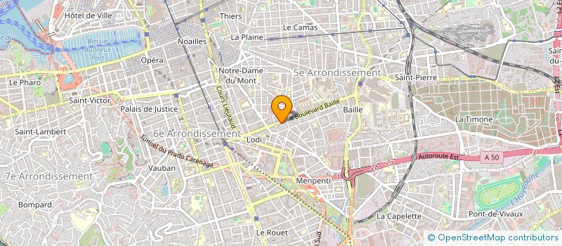 localisation de l'entreprise MADAME ELENA BLEHAUT  MARSEILLE