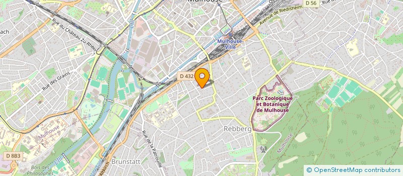 localisation de l'entreprise MADAME ELENA BOBKOVA  MULHOUSE