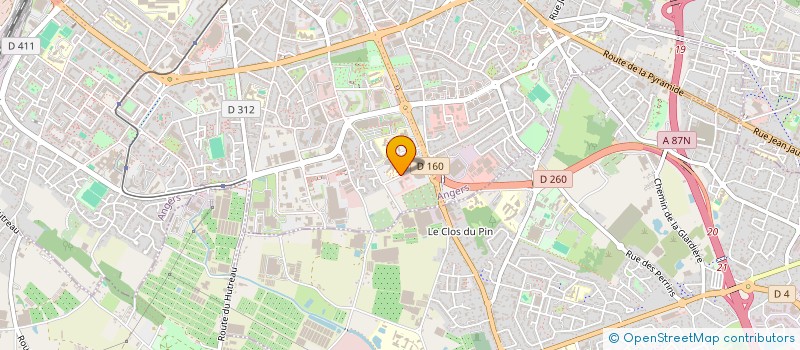 localisation de l'entreprise MADAME ELENA BRASSART à ANGERS