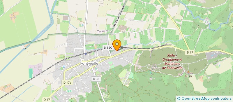 localisation de l'entreprise MADAME ELENA BUIS  FONTVIEILLE