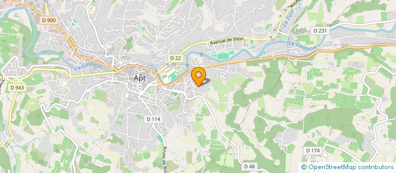 localisation de l'entreprise MADAME ELENA CALUSERU à APT