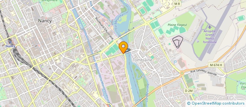 localisation de l'entreprise MADAME ELENA CANANAU  NANCY