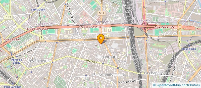 localisation de l'entreprise MADAME ELENA CANOSA  PARIS