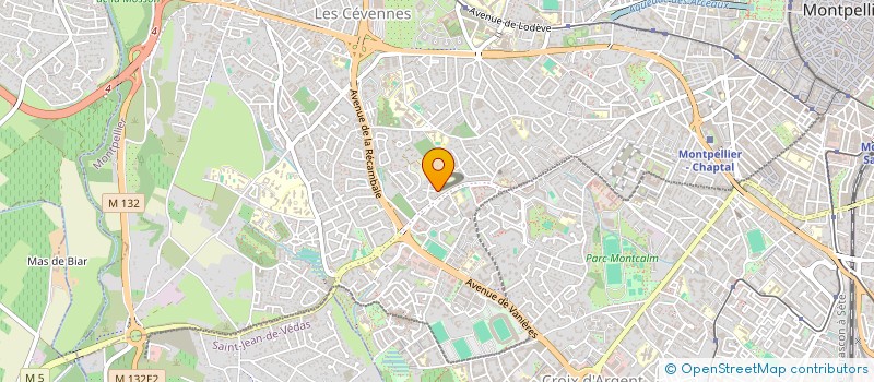 localisation de l'entreprise MADAME ELENA CASALS à MONTPELLIER