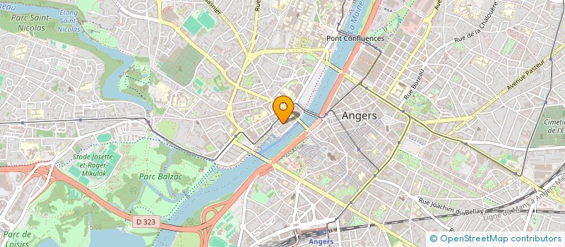 localisation de l'entreprise MADAME ELENA CHAUVEAU  ANGERS