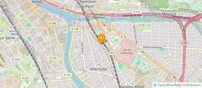 localisation de l'entreprise MADAME ELENA CHERNYAK à ALFORTVILLE