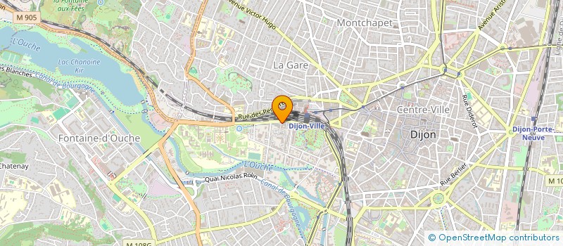 localisation de l'entreprise MADAME ELENA CONTE  DIJON
