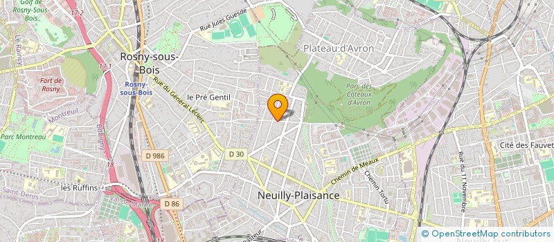 localisation de l'entreprise MADAME ELENA CUMPENICI  CHELLES