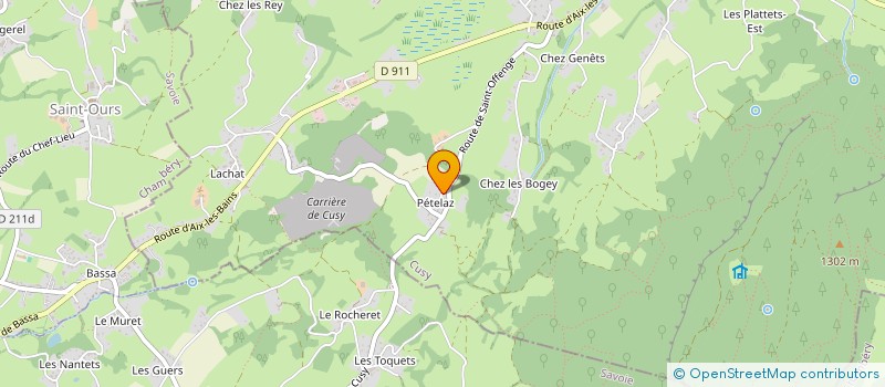 localisation de l'entreprise MADAME ELENA DEL PRATO  CUSY