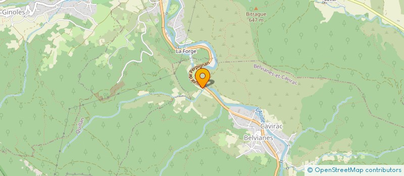 localisation de l'entreprise MADAME ELENA DELBOURG  BELVIANES-ET-CAVIRAC