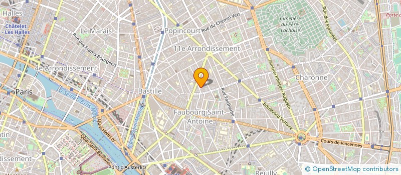 localisation de l'entreprise MADAME ELENA DELIOT  PARIS