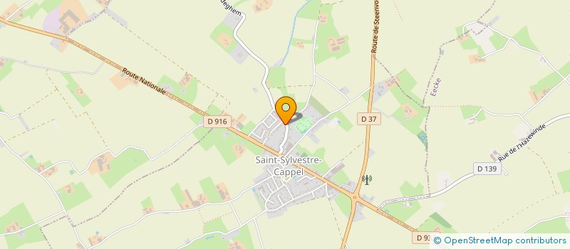 localisation de l'entreprise MADAME ELENA DUMORTIER  SAINT-SYLVESTRE-CAPPEL