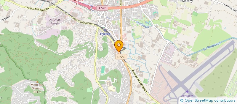 localisation de l'entreprise MADAME ELENA DUMOULIN  HYERES