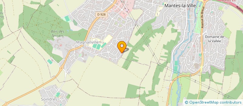 localisation de l'entreprise MADAME ELENA ECHARD  MAGNANVILLE