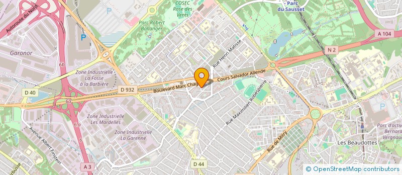 localisation de l'entreprise MADAME ELENA ENACHE à AULNAY-SOUS-BOIS