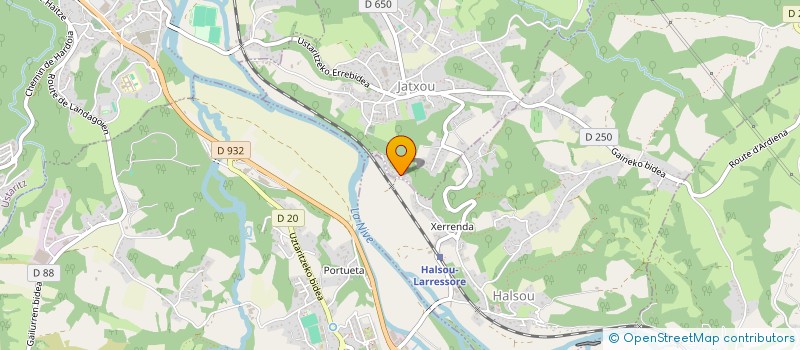 localisation de l'entreprise MADAME ELENA ETCHEBERRY  LARRESSORE