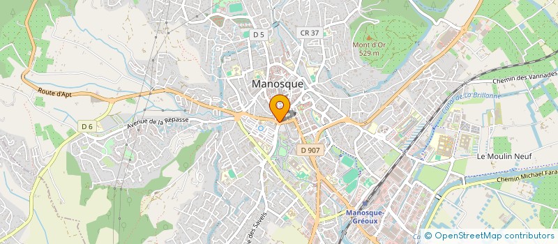 localisation de l'entreprise MADAME ELENA FERAUD à MANOSQUE