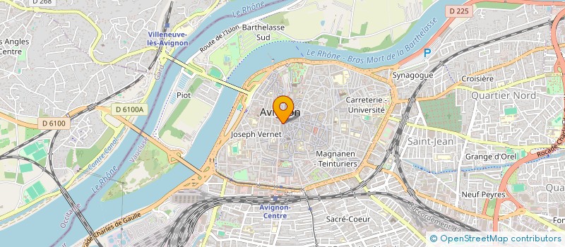 localisation de l'entreprise MADAME ELENA FERNANDEZ à AVIGNON