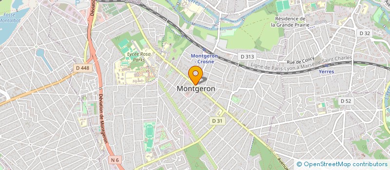 localisation de l'entreprise MADAME ELENA FILIP à MONTGERON