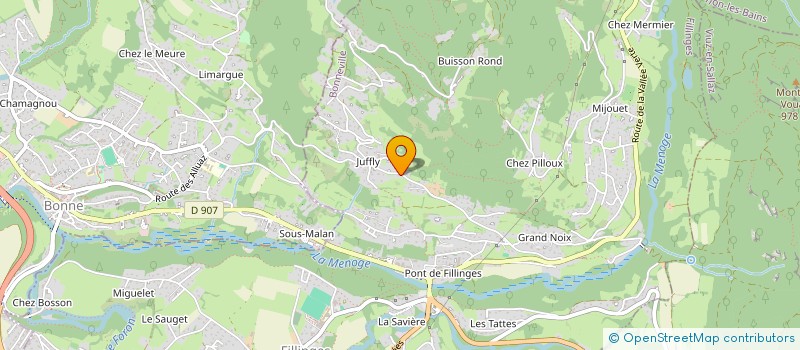 localisation de l'entreprise MADAME ELENA GAINO  FILLINGES