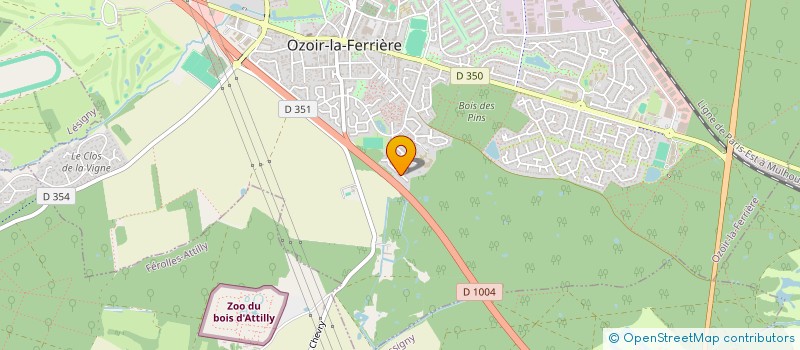 localisation de l'entreprise MADAME ELENA GELERNT  OZOIR-LA-FERRIERE